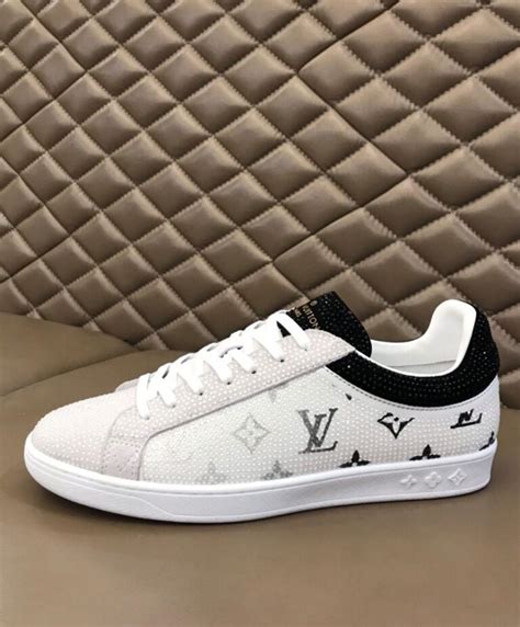 mens white louis vuitton sneakers|Louis Vuitton sneakers men price.